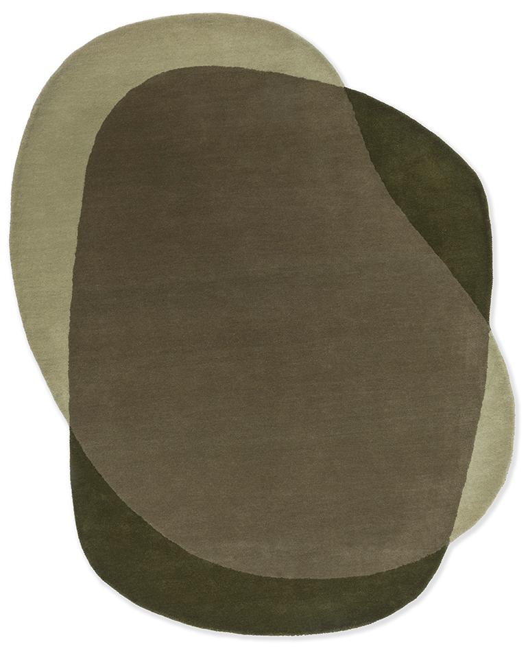 Tapete Element Moore Musgo | Tamanho: 233 × 255 cm