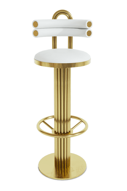 Banco bar meia-lua Keira