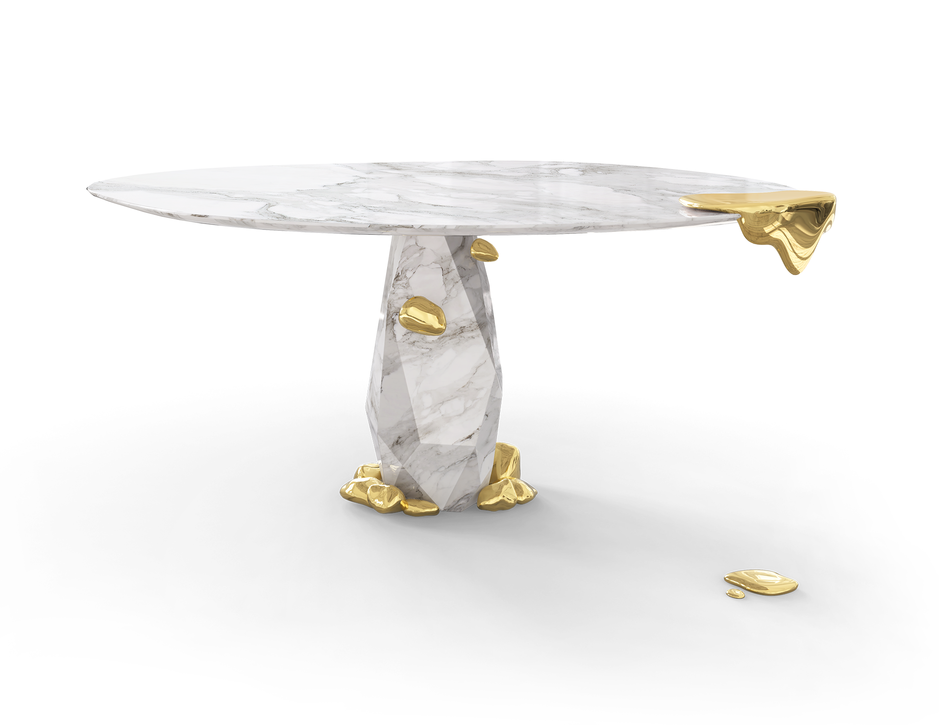 Mesa de Jantar Diamante de Luxo