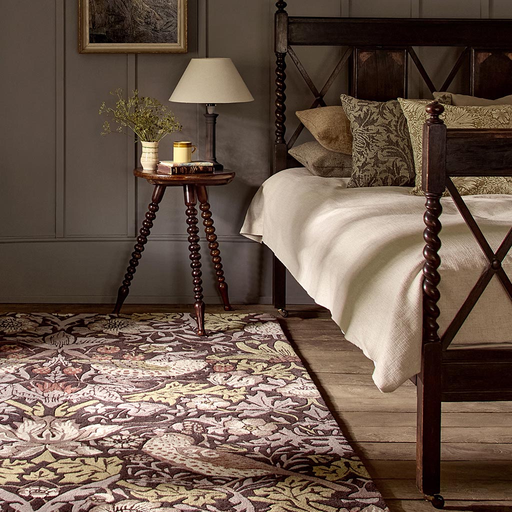 Tapete Strawberry Thief Grape