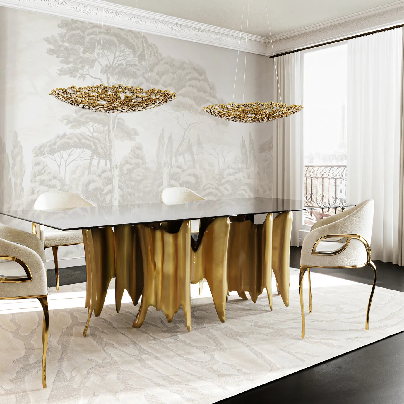 Mesa de Jantar Obscura