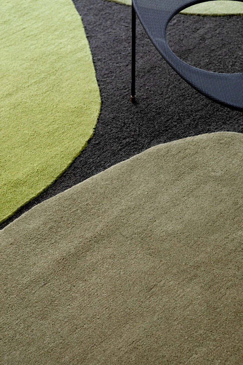 Tapete Decor Plateau Musgo Tufted à Mão | Tamanho: 200 × 280 cm