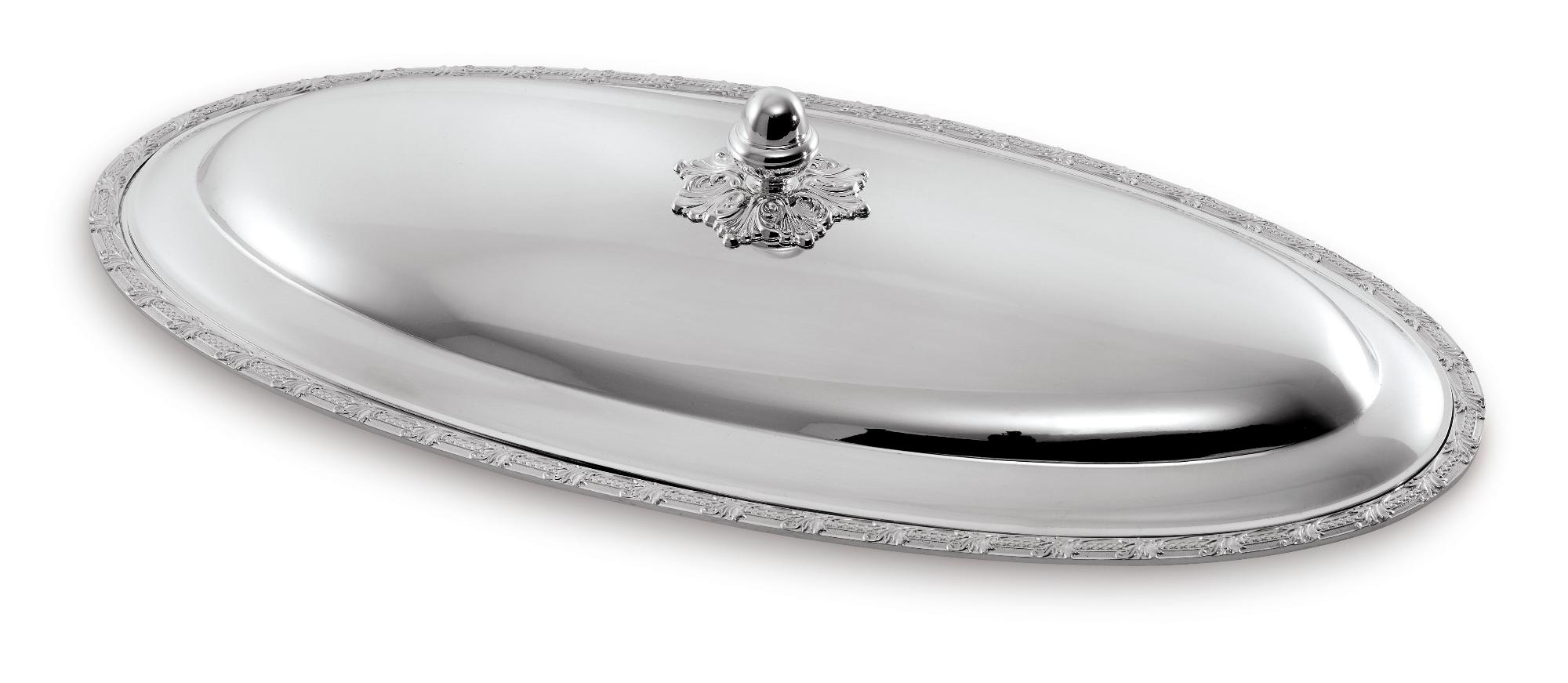 Travessa oval para peixe | Configuração: Without Lid | Dimensões: 24 × 45 cm