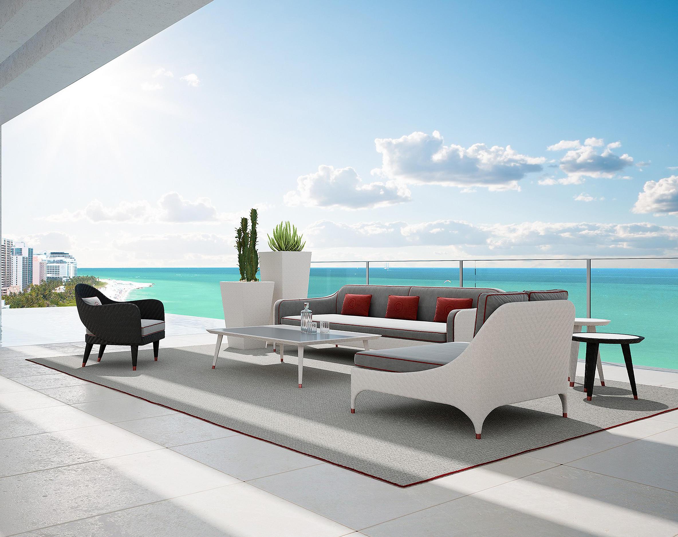 Mesa de centro italiana de exterior