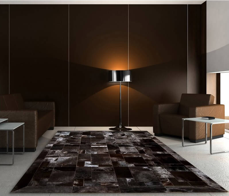 Tapete Pele de Vaca Puzzle col.1 | Tamanho: 140 × 180 cm