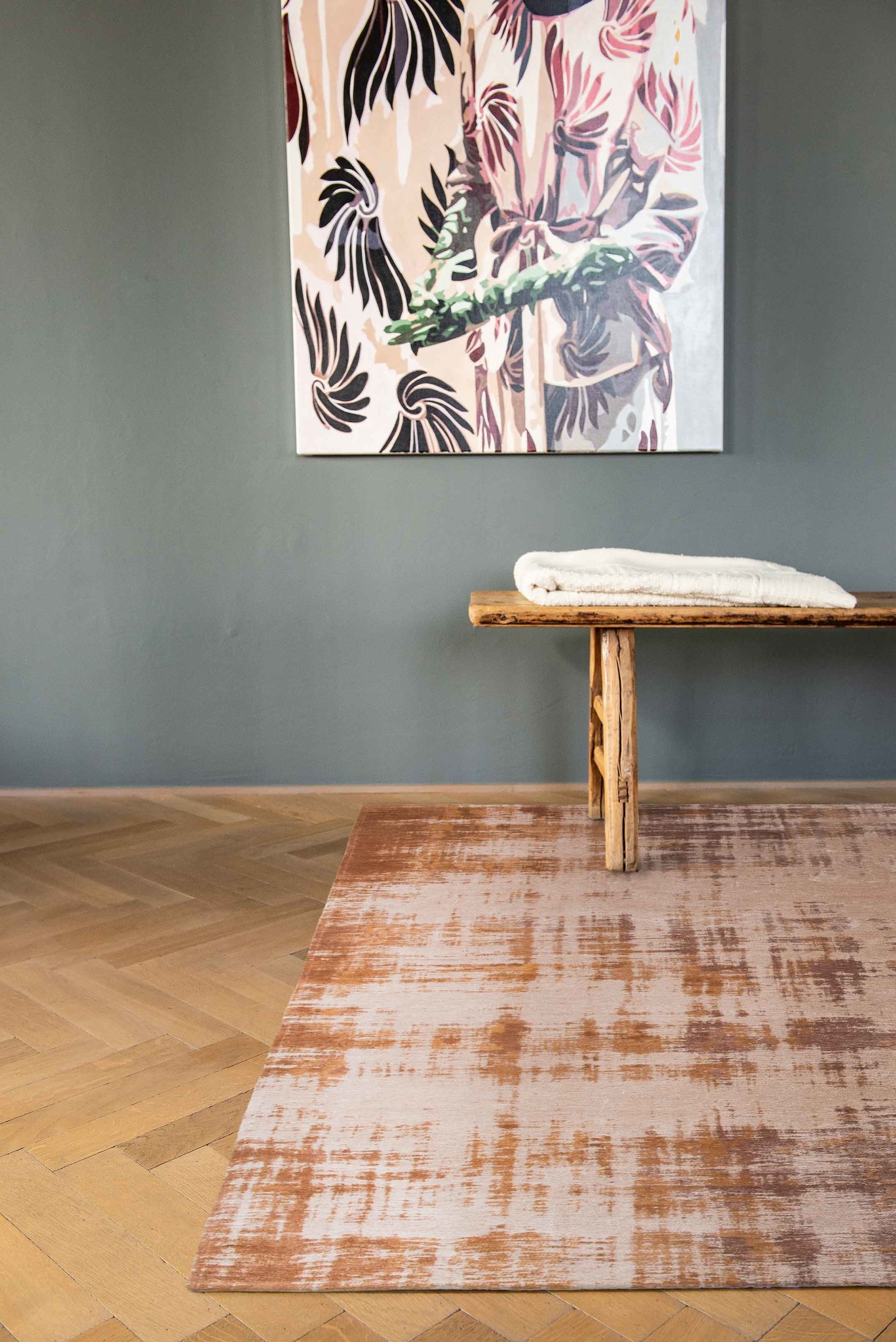 Tapete Venetian Dust - Gondola Castanho 9232 | Tamanho: 80 × 150 cm