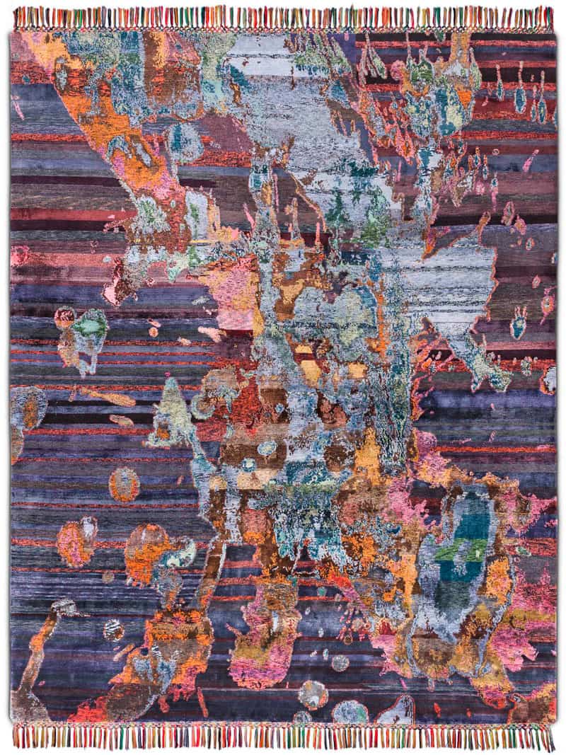 Tapete Eco Feito à Mão Luxury | Tamanho: 140 × 210 cm