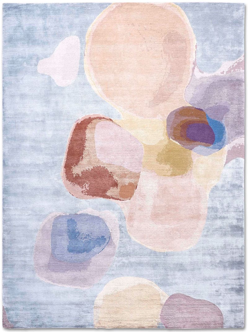 Tapete Pastel Feito à Mão Luxury | Tamanho: 305 × 427 cm