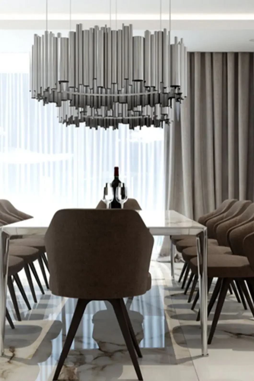 Candeeiro suspenso redondo Harmony - 9