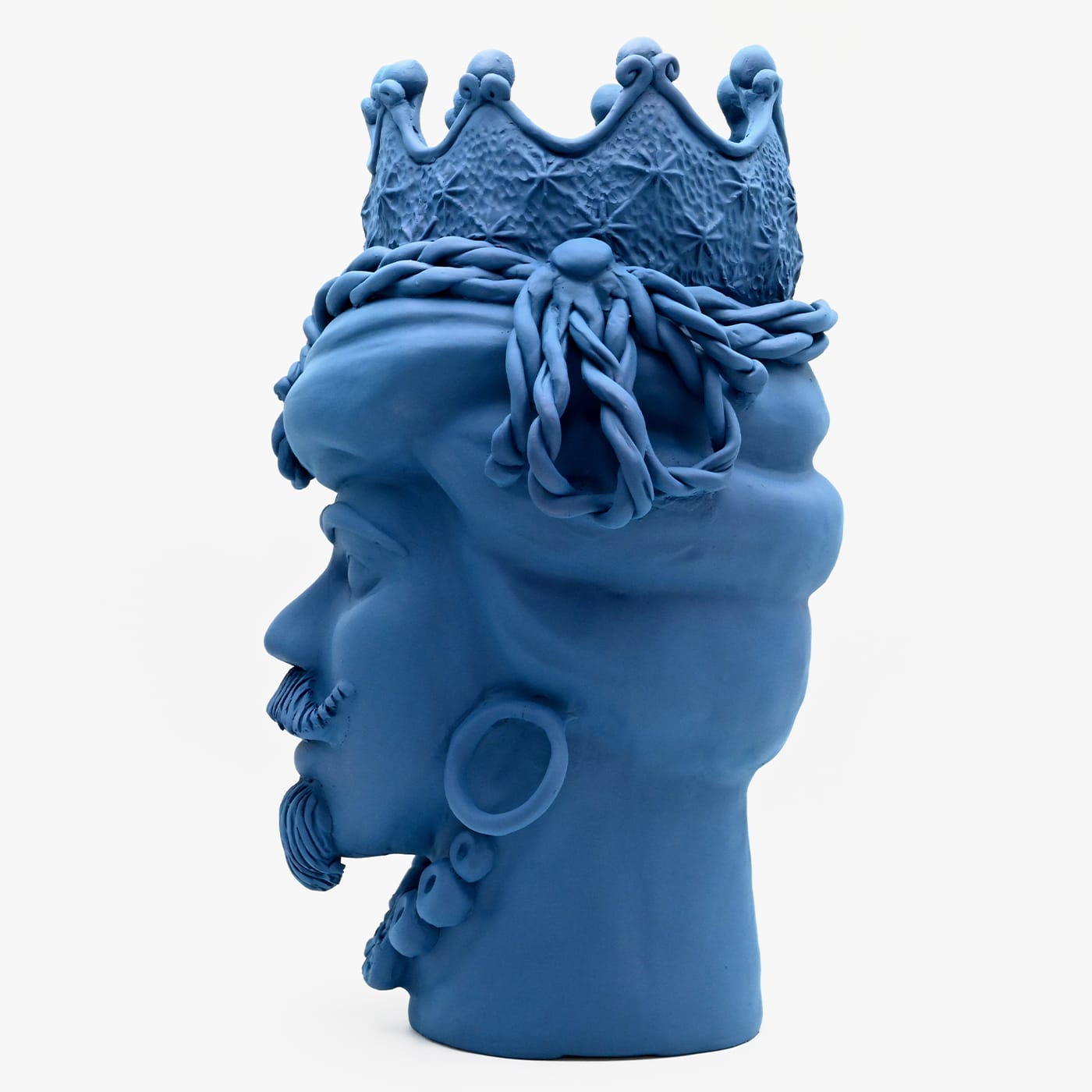 Escultura Moor's Head azul