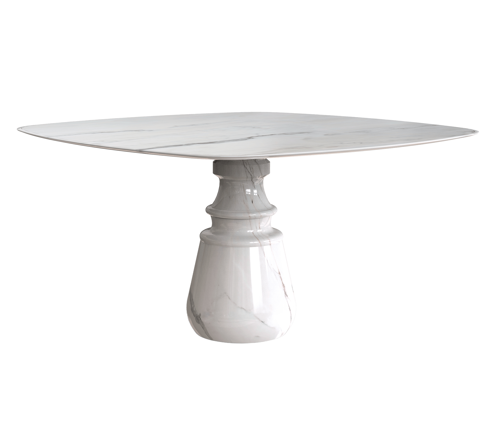 Mesa de Jantar Quadrada Estremoz Obsidian