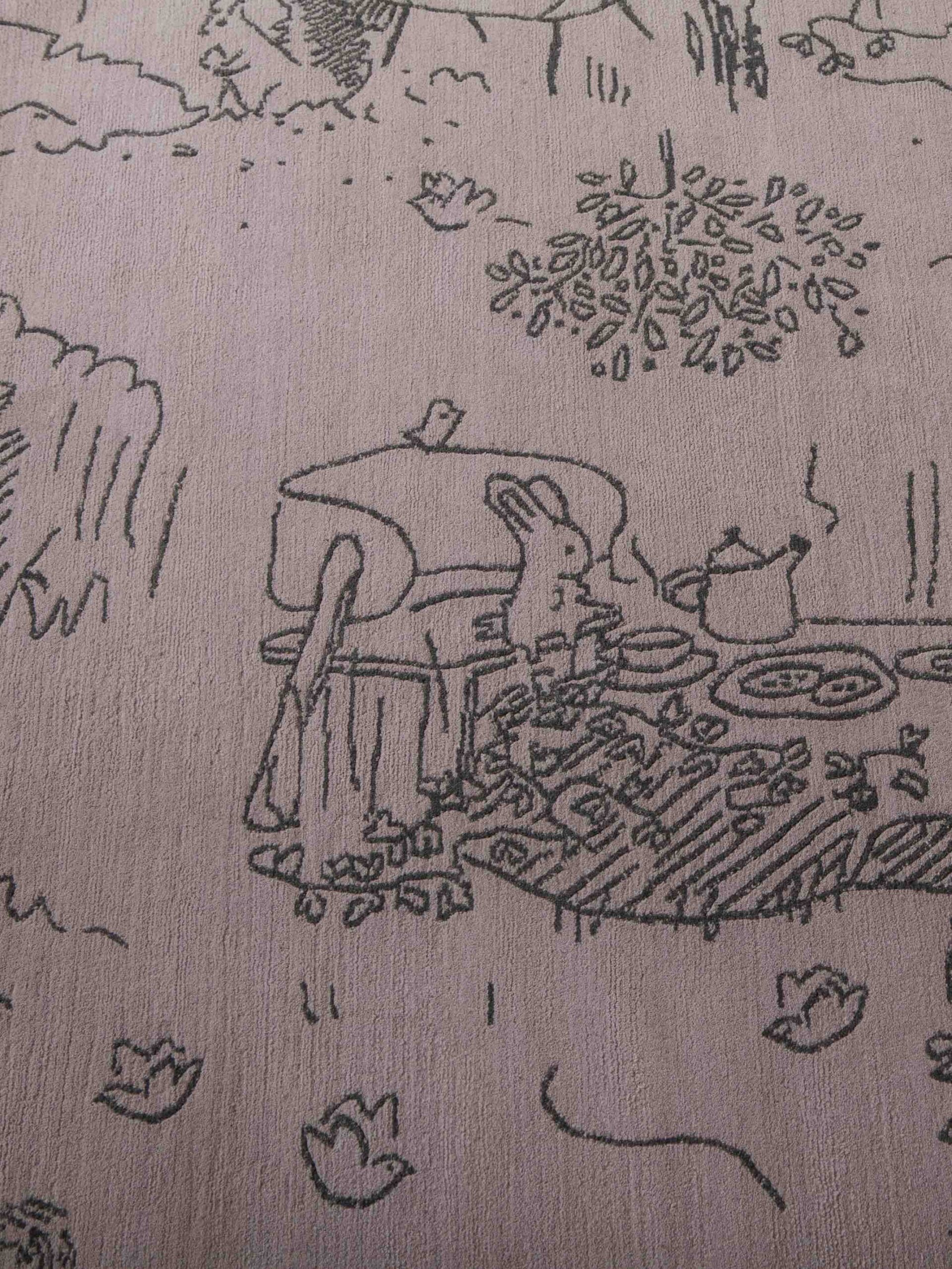 Tapete Morgane Tecido à Mão