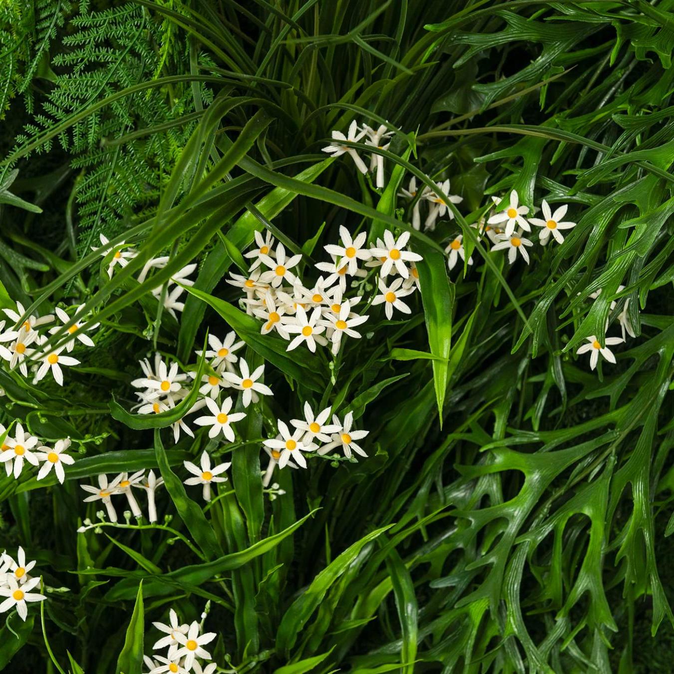 Composição de Parede em Vegetação Exterior Meleda