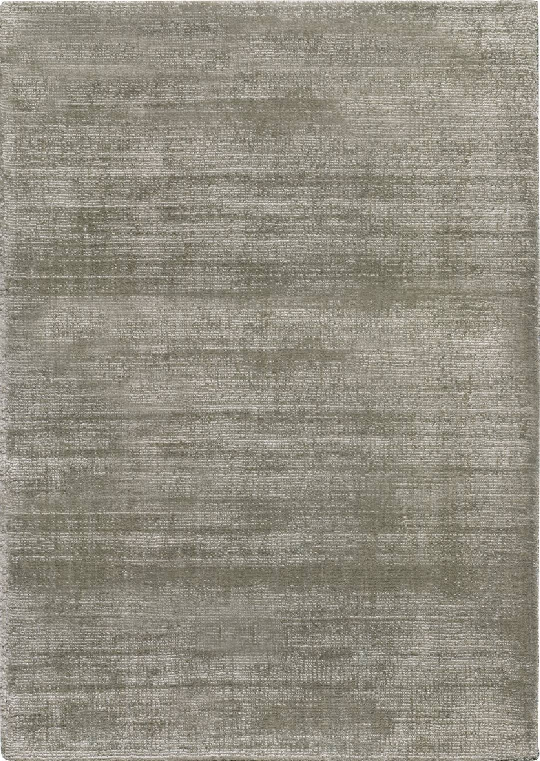 Tapete Liso Bege / Verde Tecido à Mão | Tamanho: 160 × 230 cm