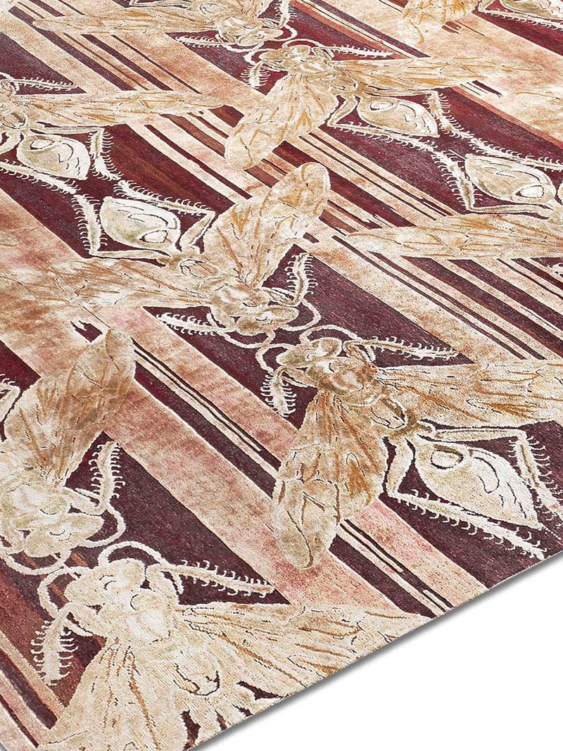 Tapete No Honey Feito à Mão Luxury