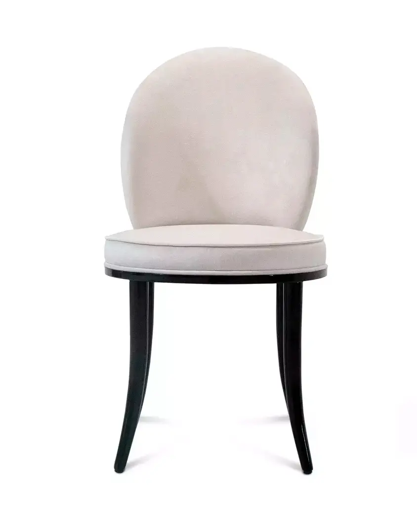 Cadeira de Jantar Mistral Folie com Costas em Pluma