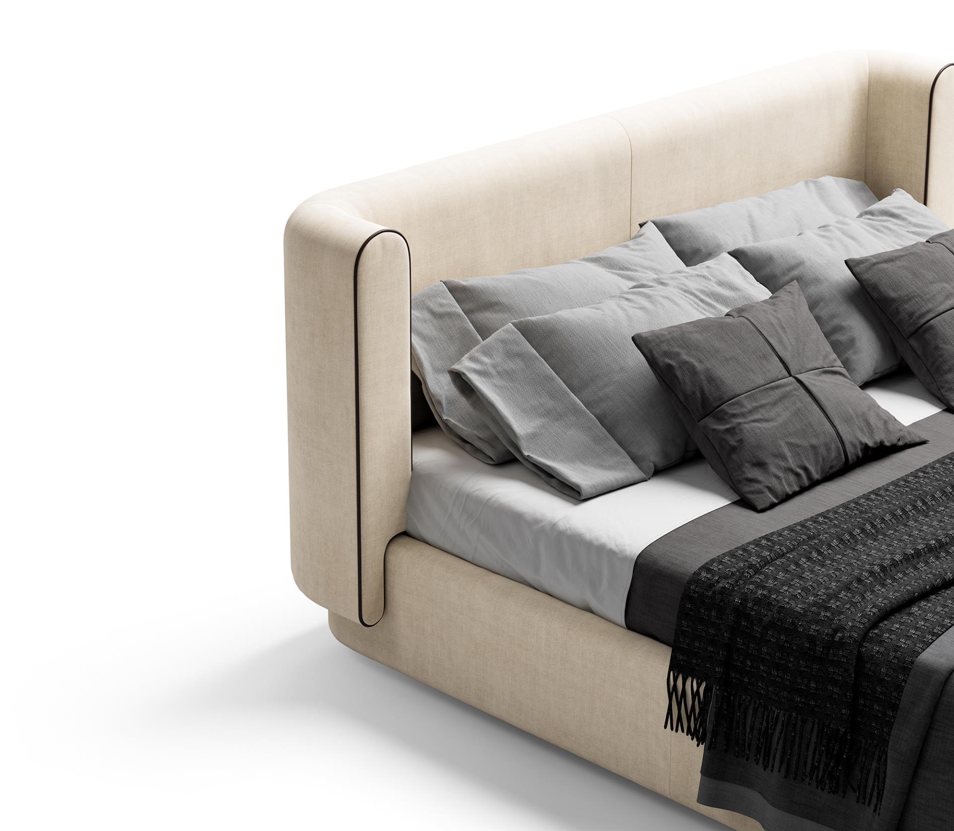 Cama Italiana Uptoyou | Tamanho do colchão: 153 × 203 cm