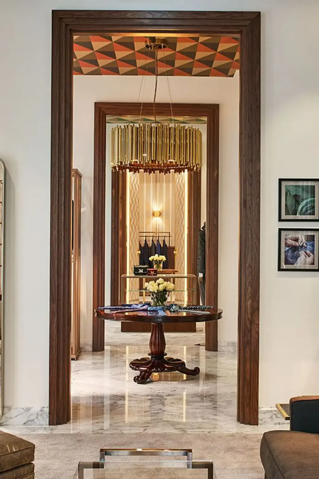 Candeeiro suspenso redondo Harmony - 1