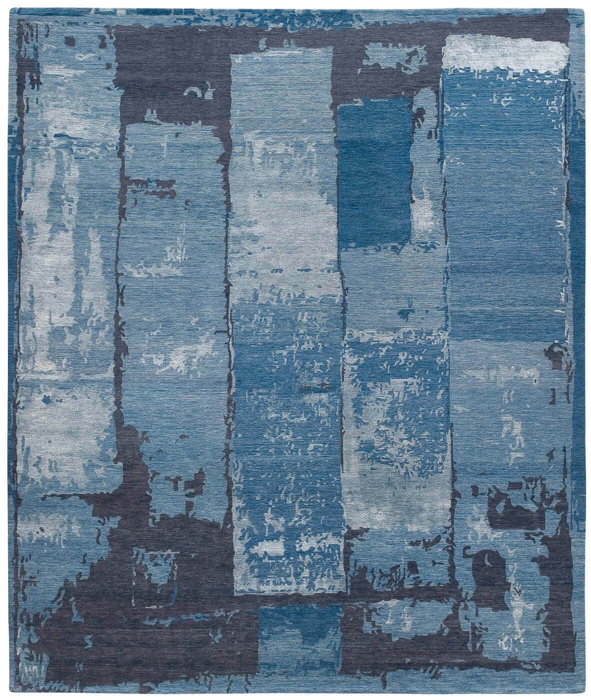 Tapete Boro 1 Azul | Tamanho: 450 × 550 cm