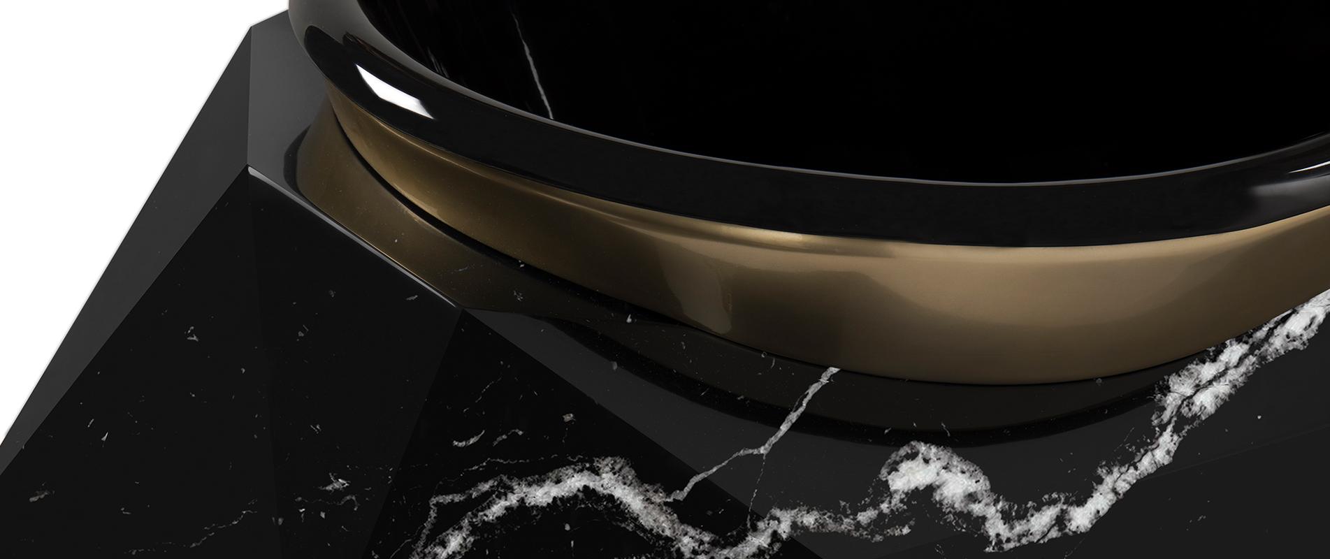 Banheira Gemstone mármore falso