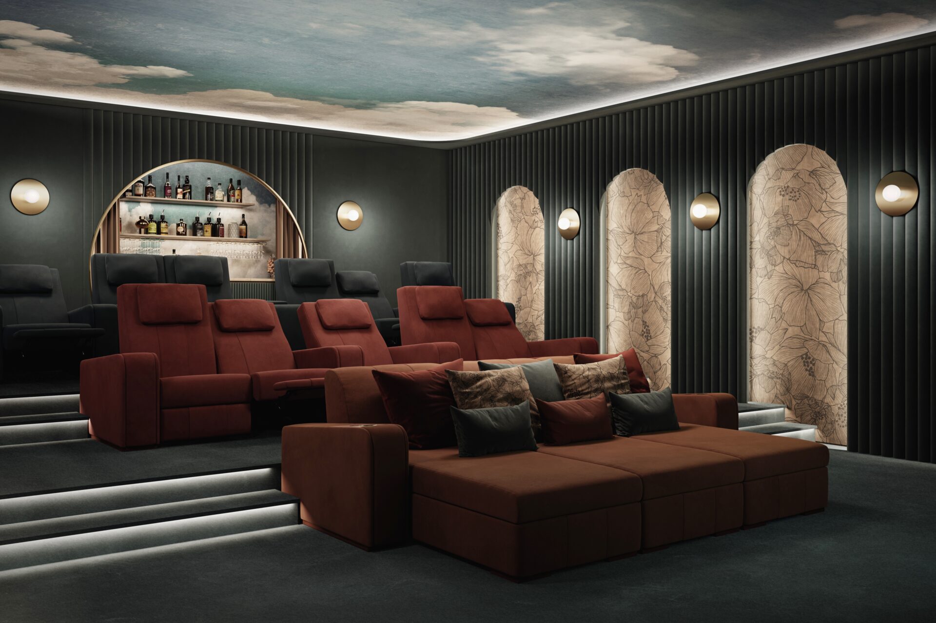 Poltrona Reclinável para Cinema em Casa Comfort