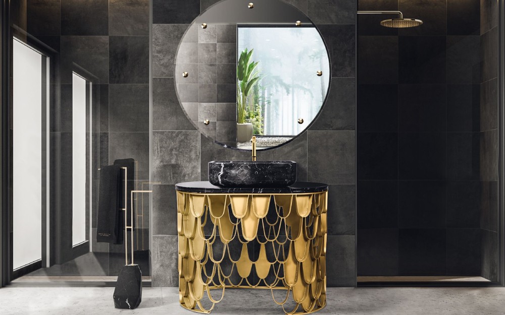 Móvel de casa de banho simples Carp