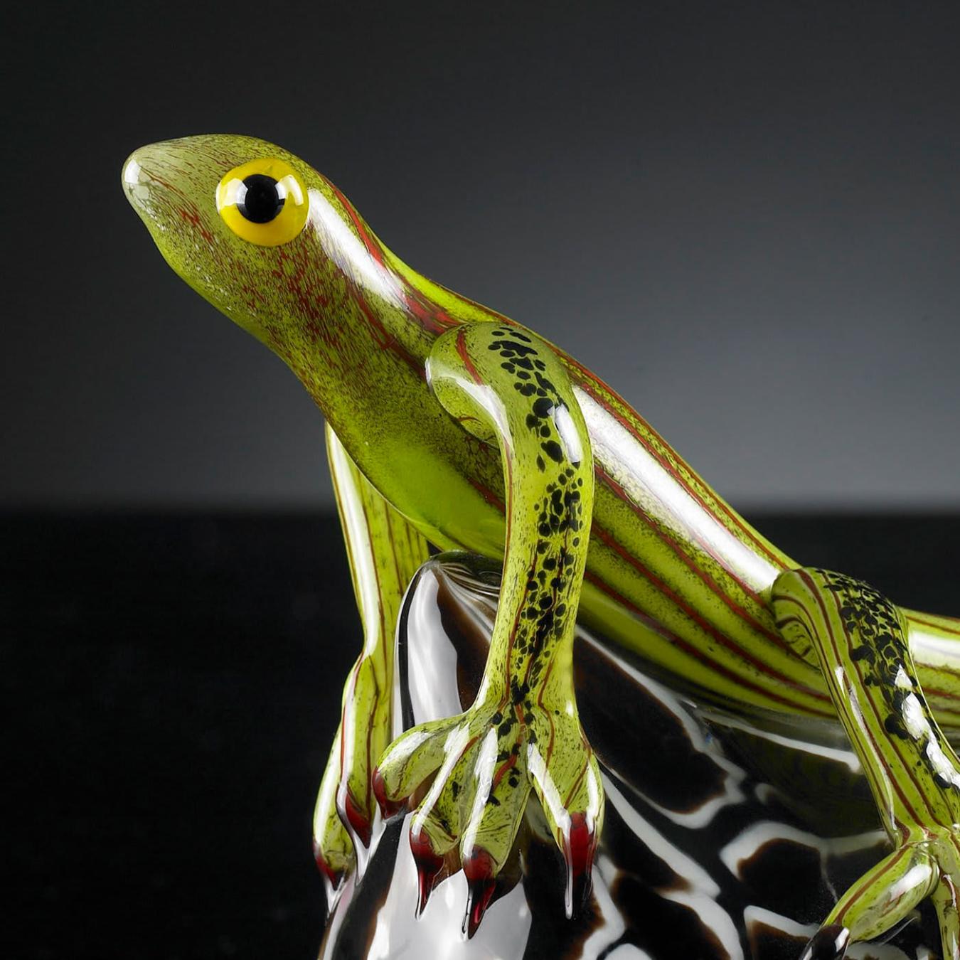 Escultura Lagarto em Pedra