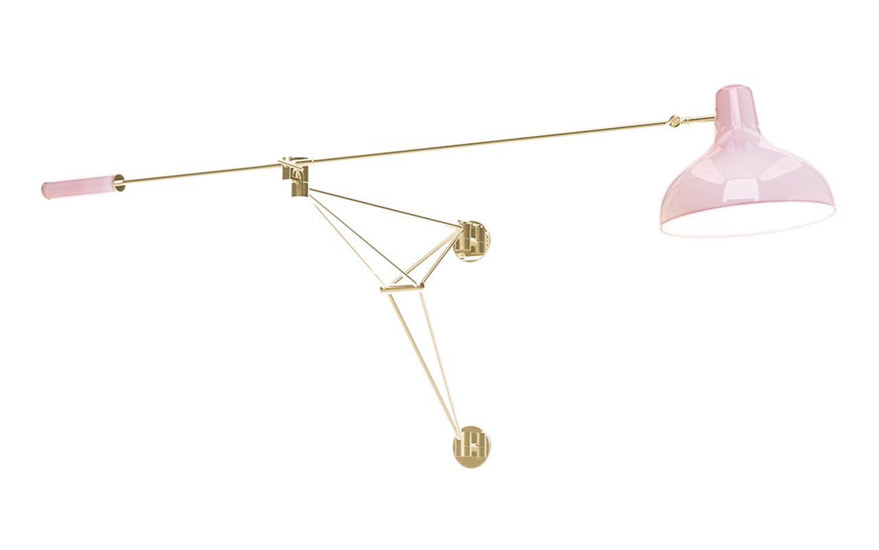 Arandela brilho lunar azul Moonbeam Glow