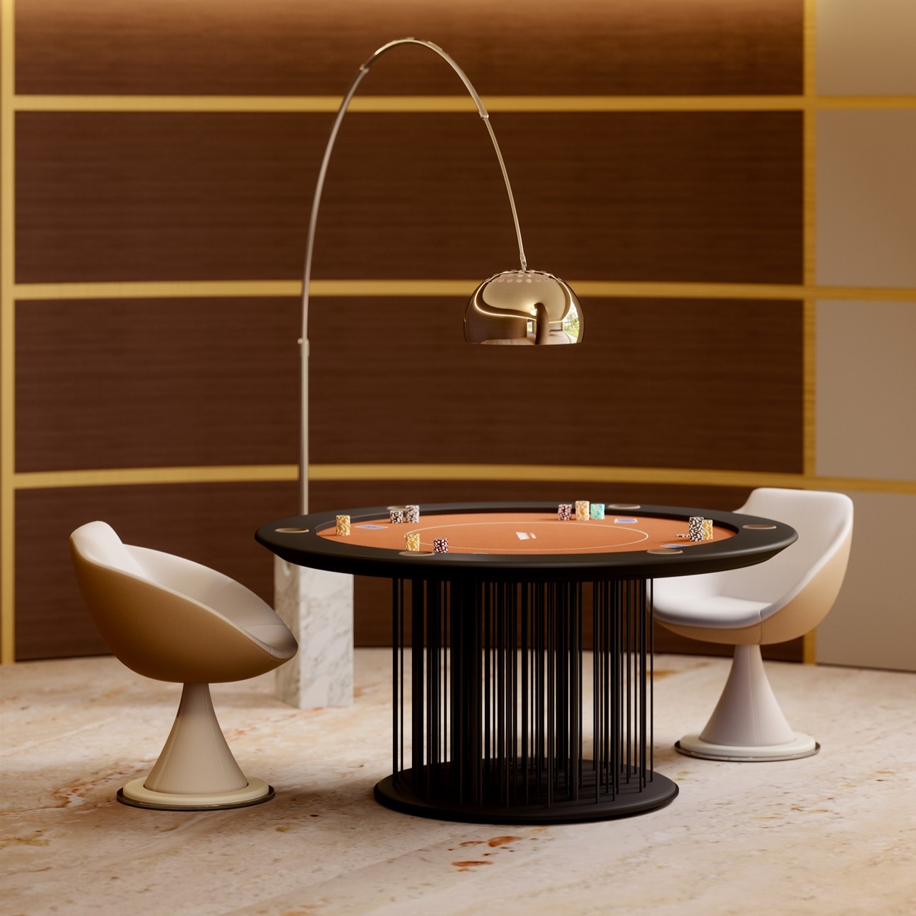 Cadeira Giratória Shell - 5