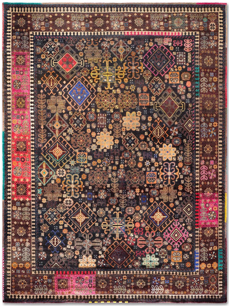 Tapete Original Natural Preto Luxury