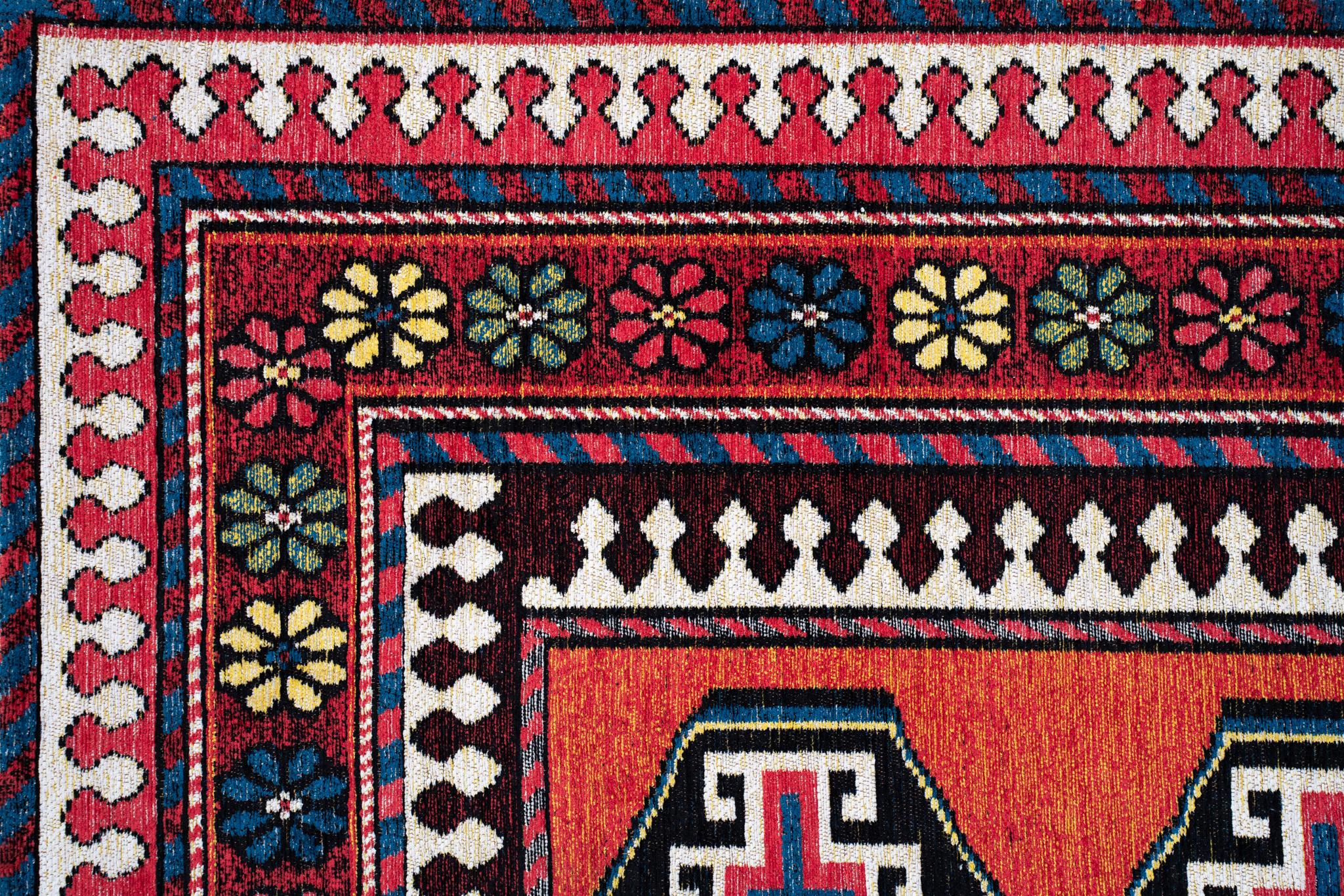 Tapete Red Mix 9844 | Tamanho: 140 × 200 cm