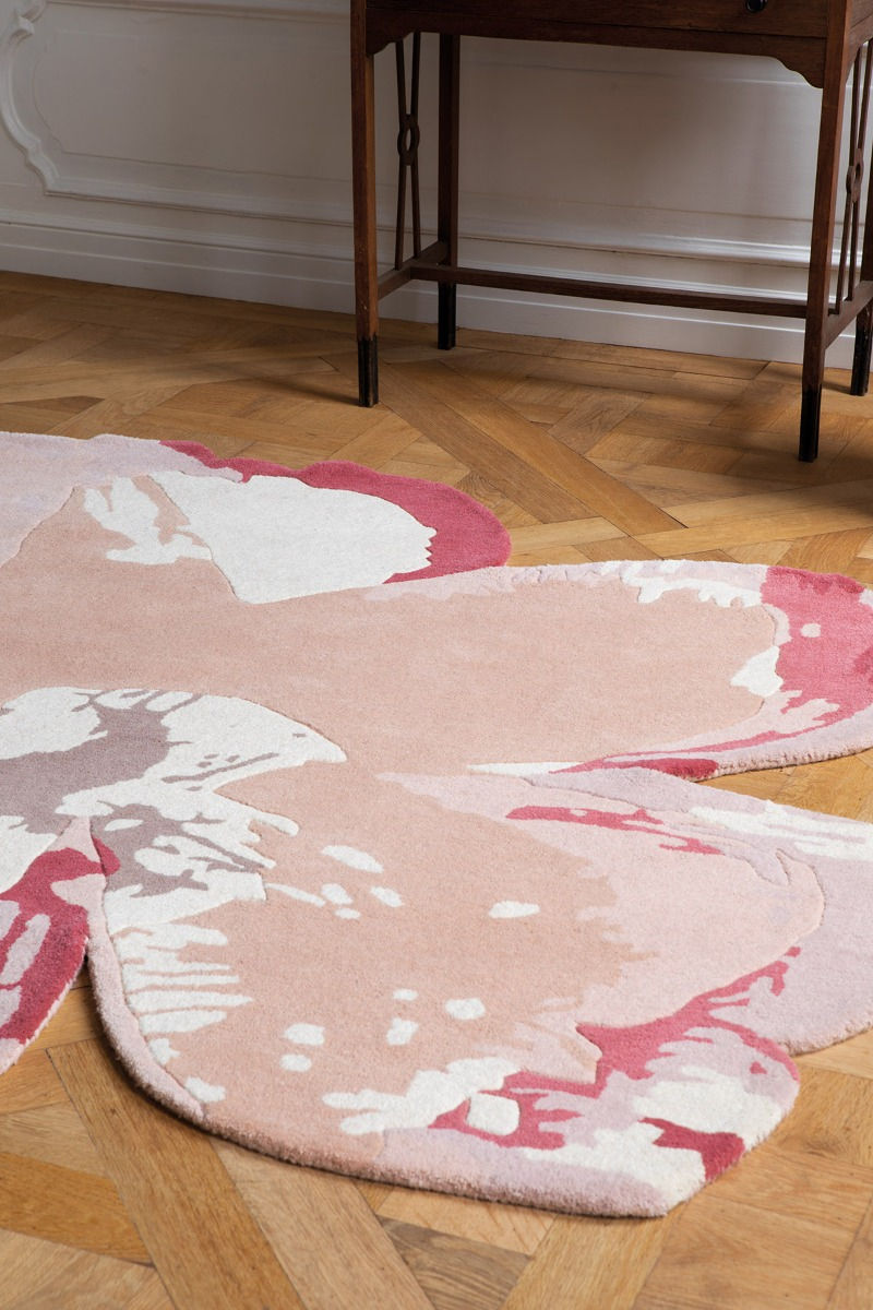 Tapete Magnolia Rosa Claro | Tamanho: Ø 150 cm