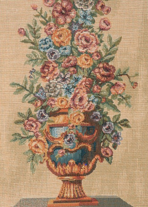 Tapeçaria bouquet porta palácio Elysee