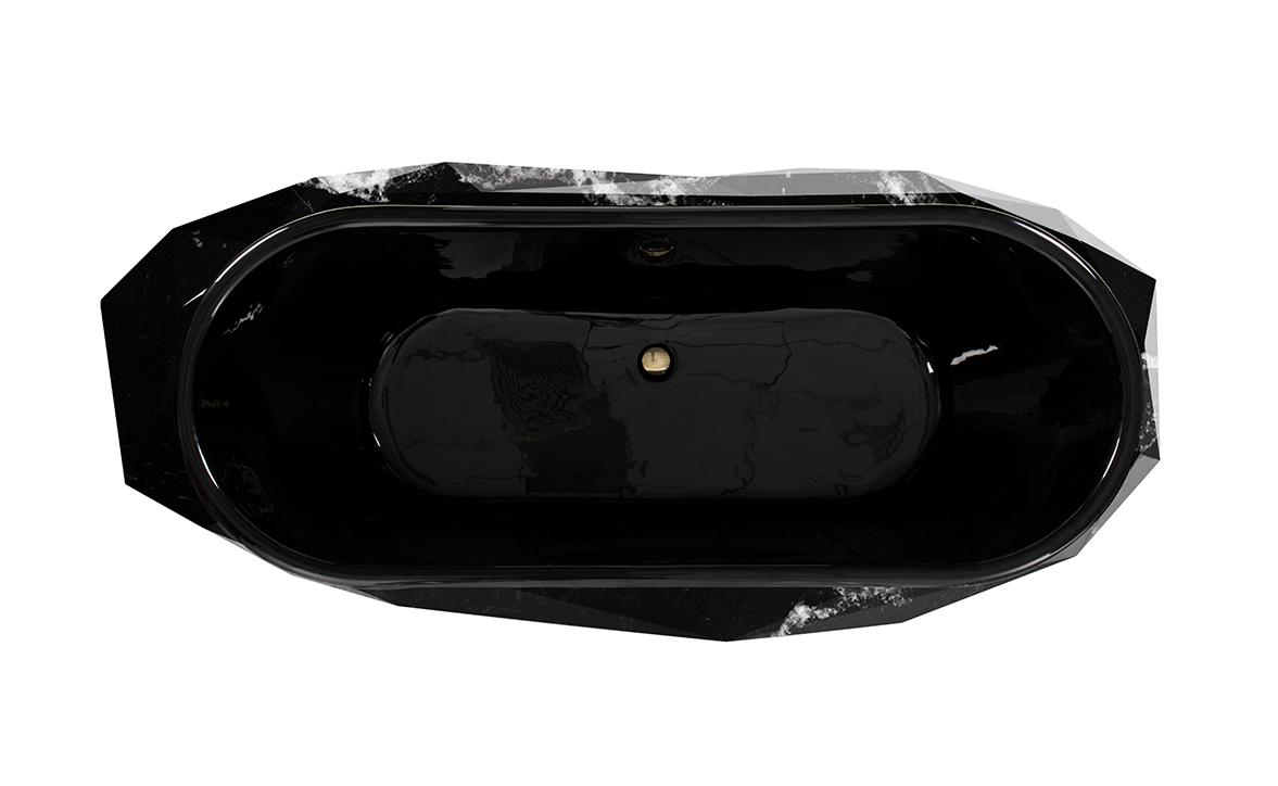 Banheira Gemstone mármore falso