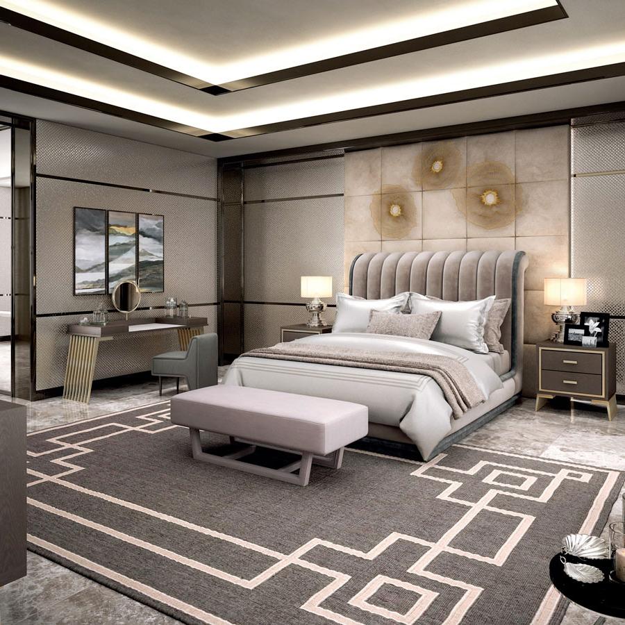 Toucador de Luxo Metal Hamptons