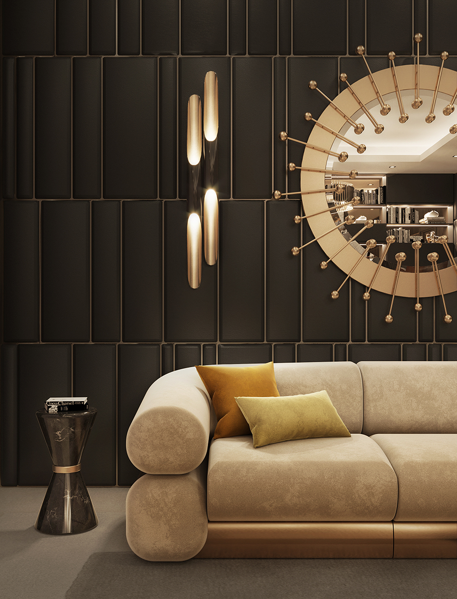 Candeeiro de parede tom profundo 2 - 5