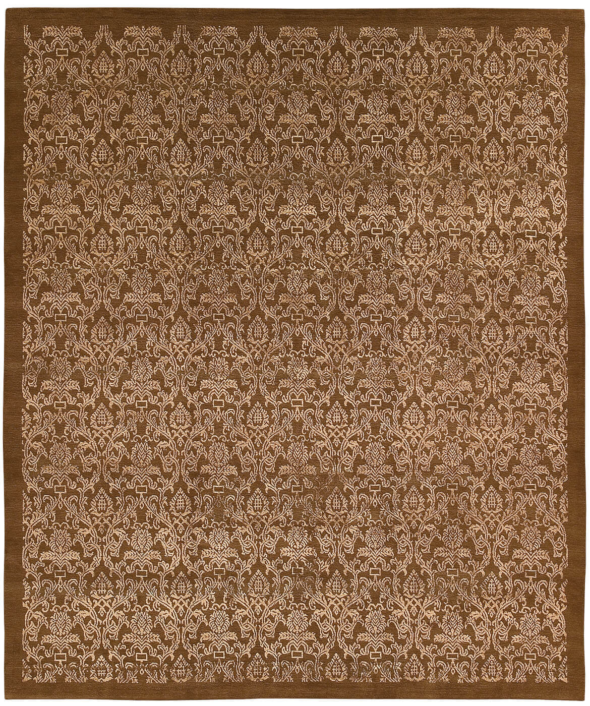 Tapete Roma Border Castanho | Tamanho: 300 × 400 cm