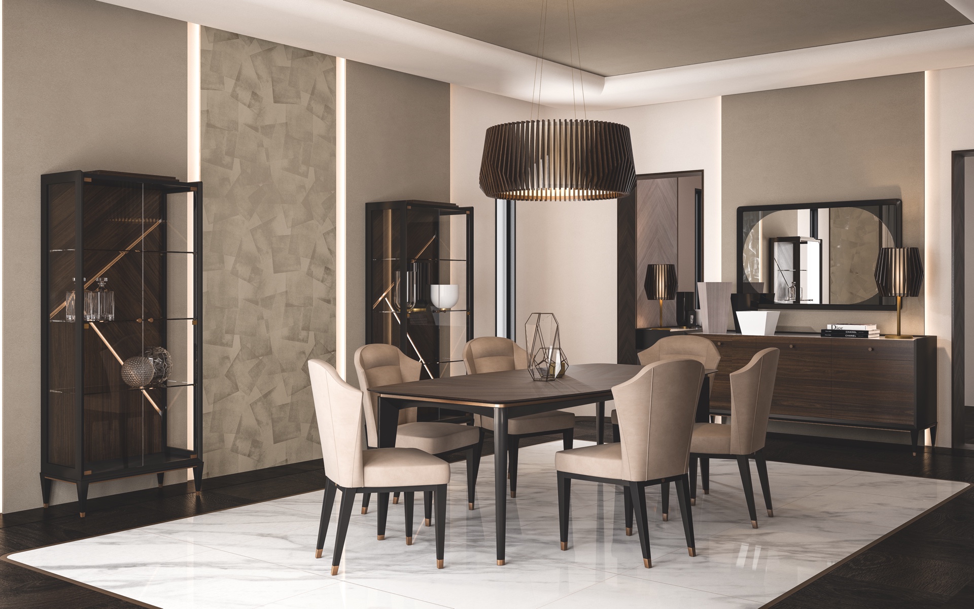 Lustre Eclipse | Dimensões: Ø 100 cm