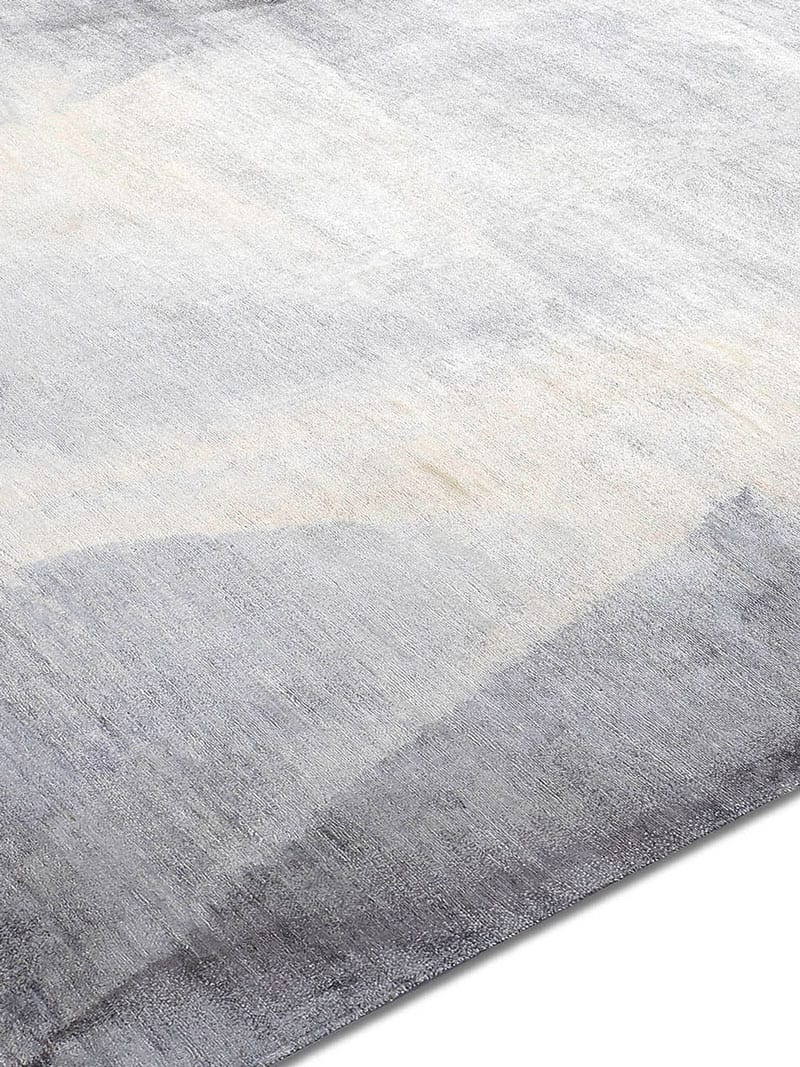 Tapete Prateado Feito à Mão