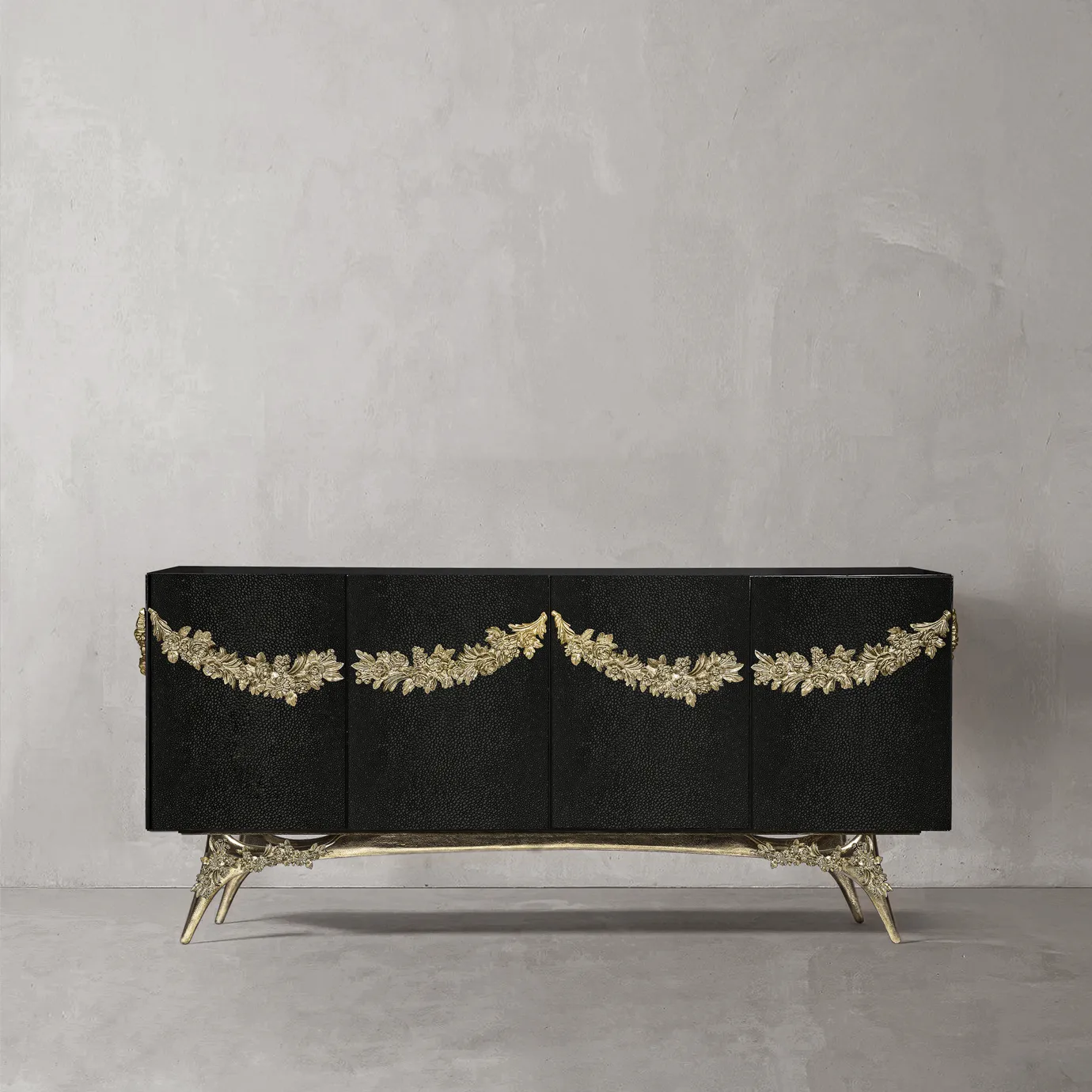 Aparador couro Majestica