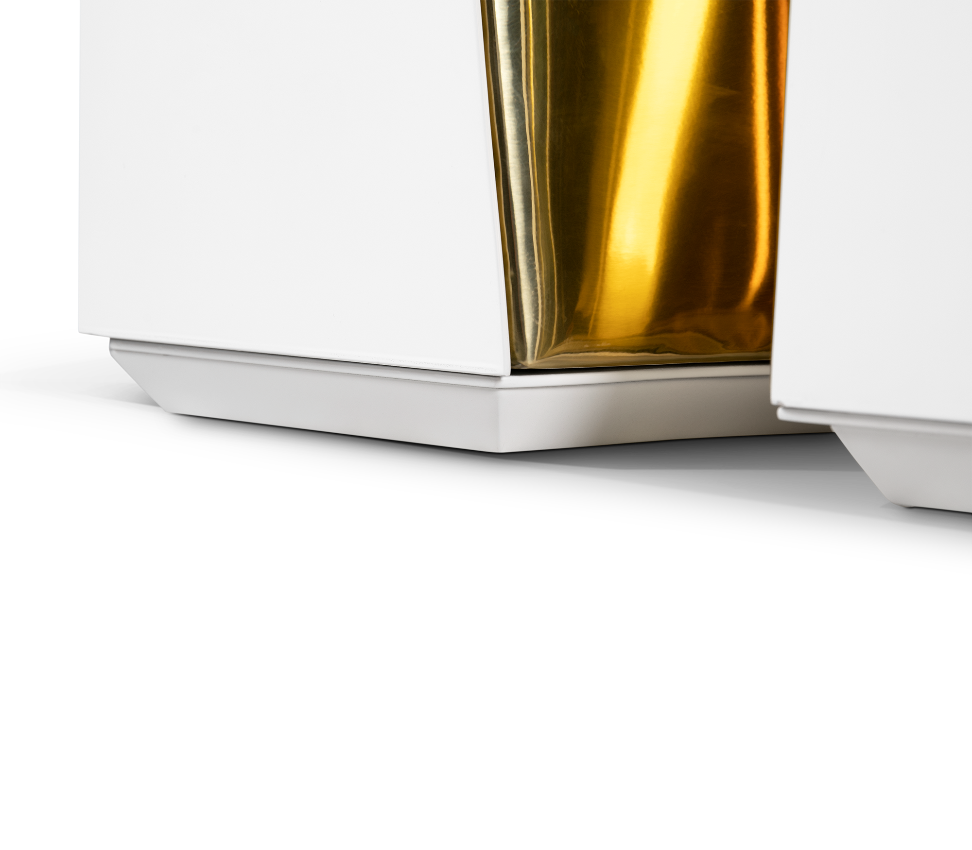 Mesa de Centro Branca Fissure