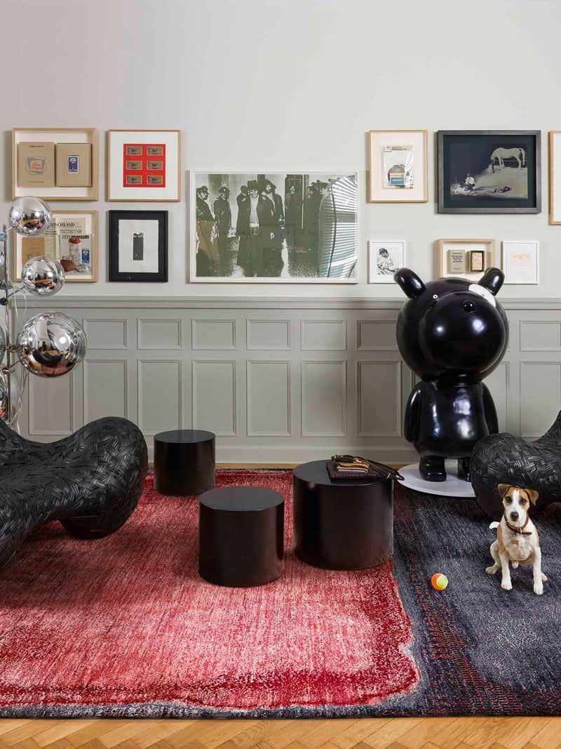 Tapete Red Grass Luxury | Tamanho: 250 × 300 cm