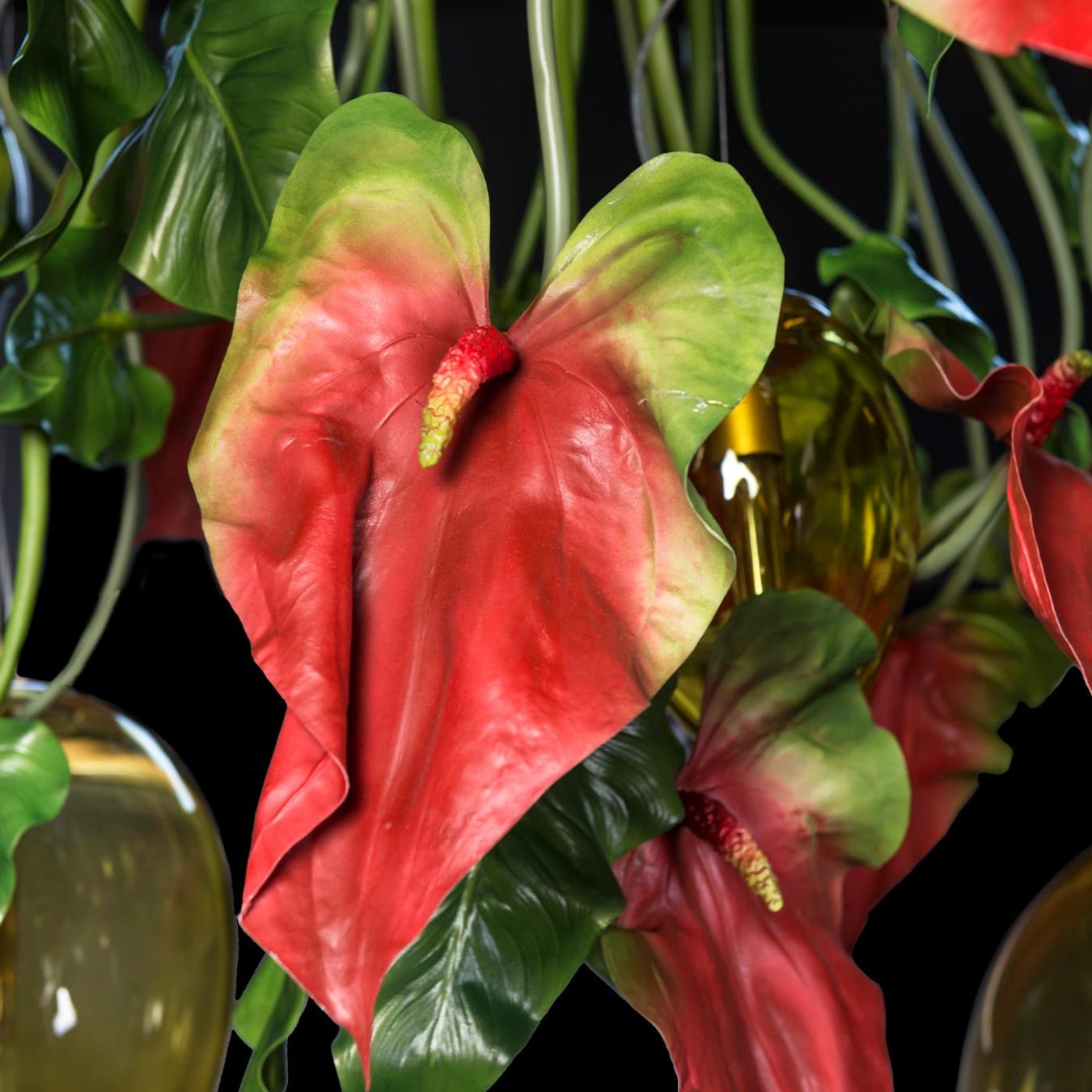 Lustre Anthurium Escuro