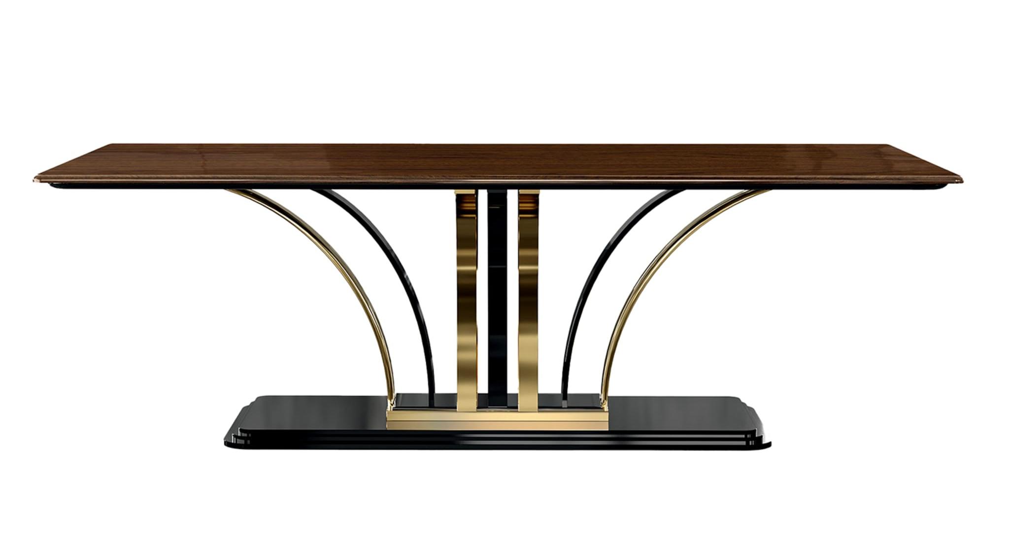Mesa Dilan Dourada/Castanha