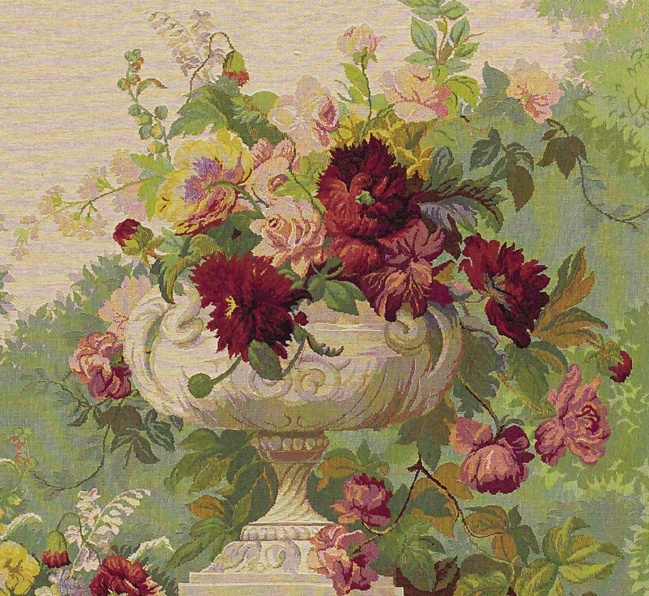 Tapeçaria cortinado florido | Tamanho: 110 × 150 cm