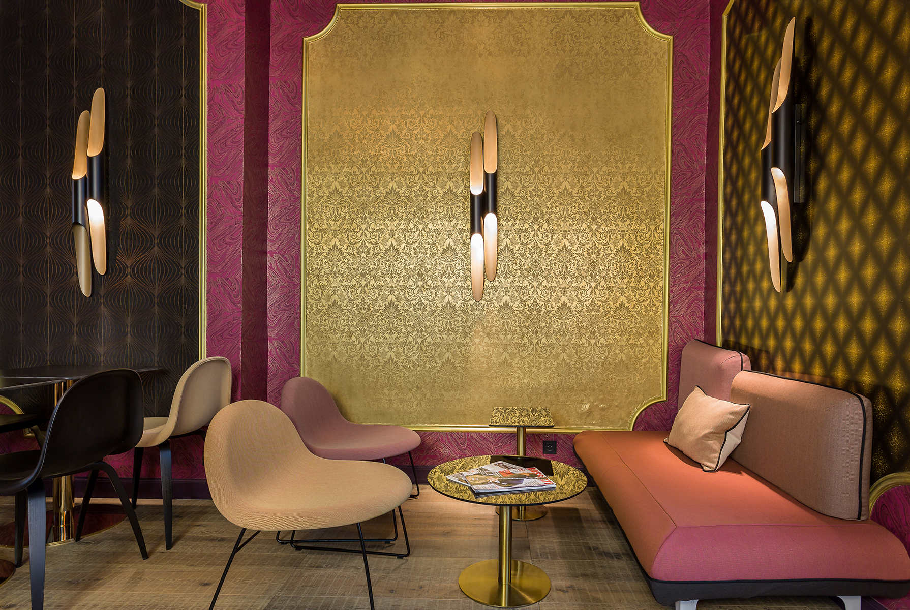 Candeeiro de parede tom profundo 2 - 8