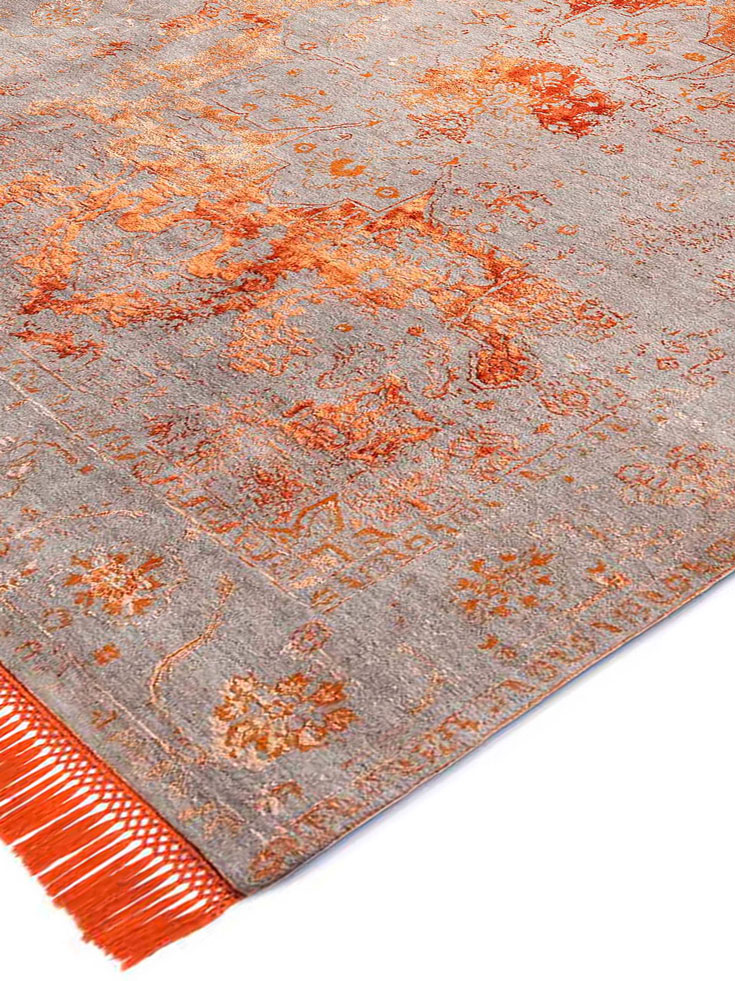 Tapete Copper Laranja Luxury | Tamanho: 140 × 210 cm