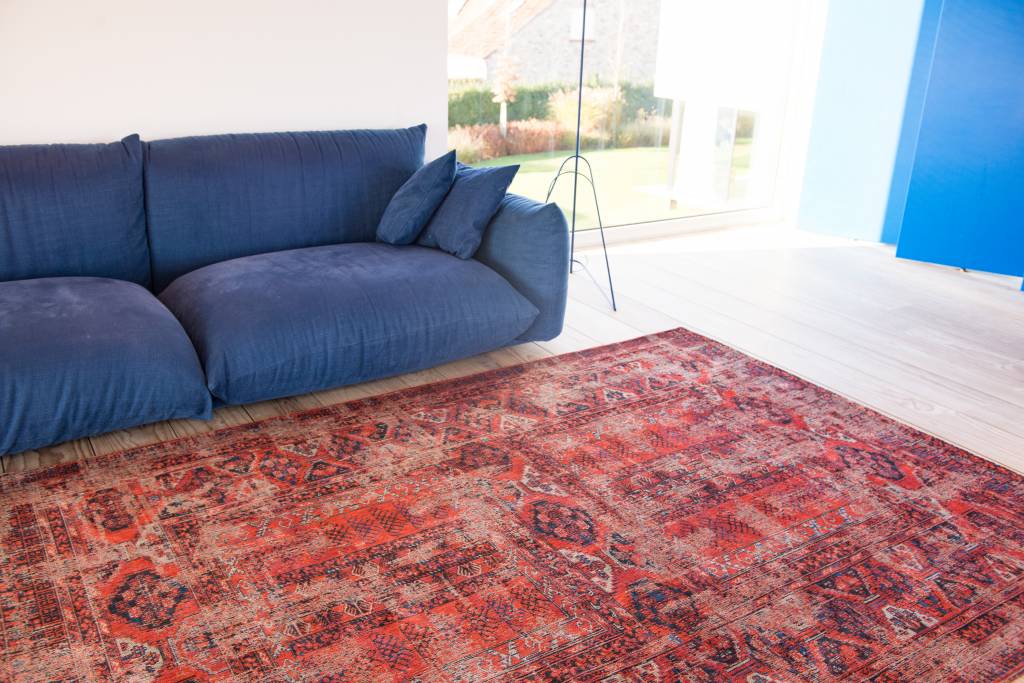 Tapete 8719 7-8-2 Vermelho | Tamanho: 200 × 280 cm