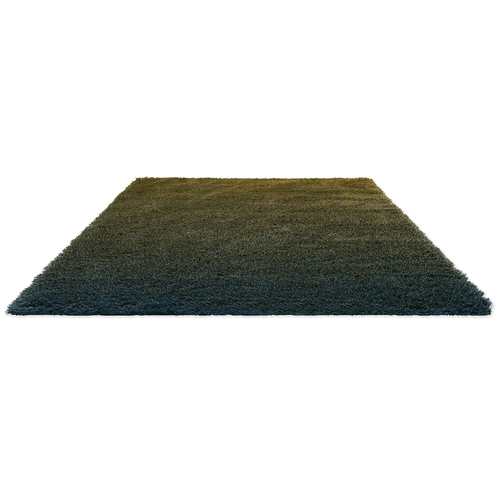 Tapete Shade High Latão/Anil | Tamanho: 170 × 240 cm