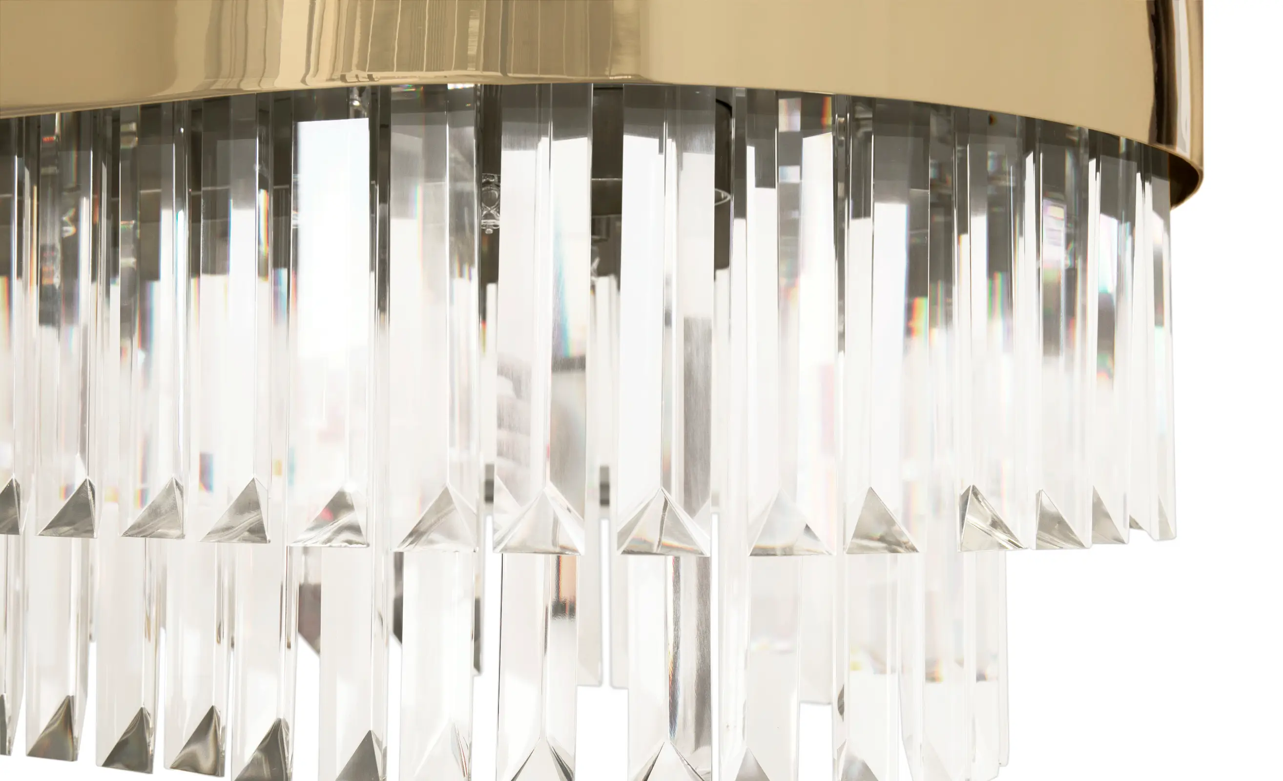 Candeeiro suspenso snooker dourado Freedom